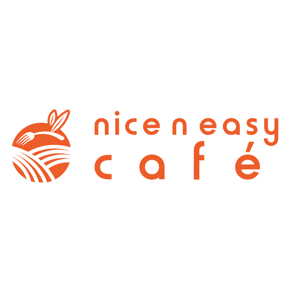 nice cafe logo about orange